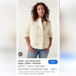 Ba&sh tweed Joe jacket